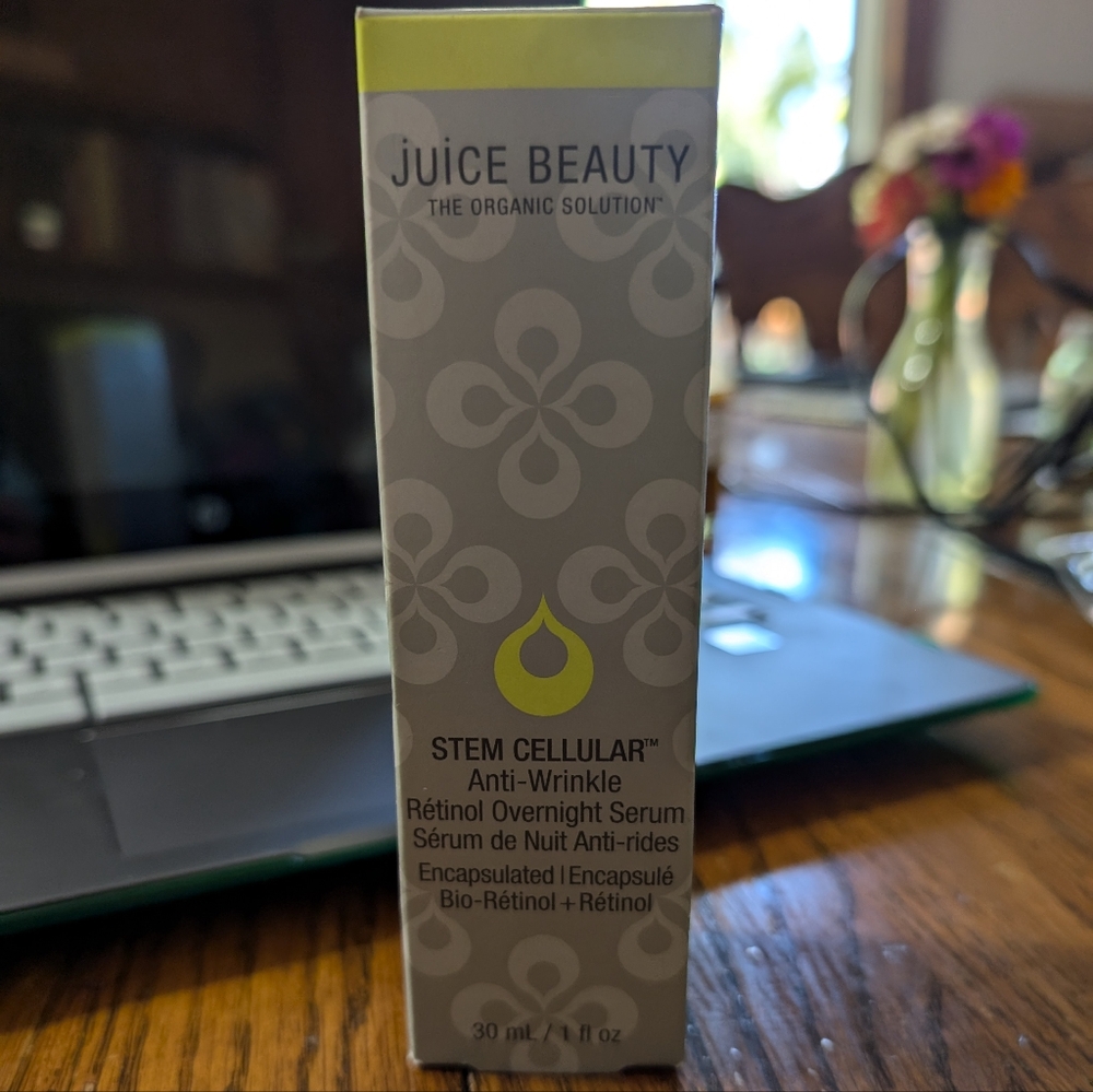 Juice Beauty Stem Cellular Anti-Wrinkle Retinol Overnight Serum 1fl.oz. 30mL